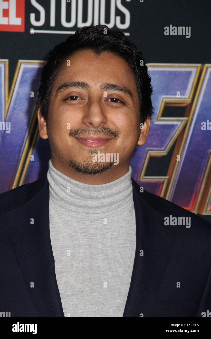 Tony Revolori 04/22/2019 The world premiere of Marvel Studios ...