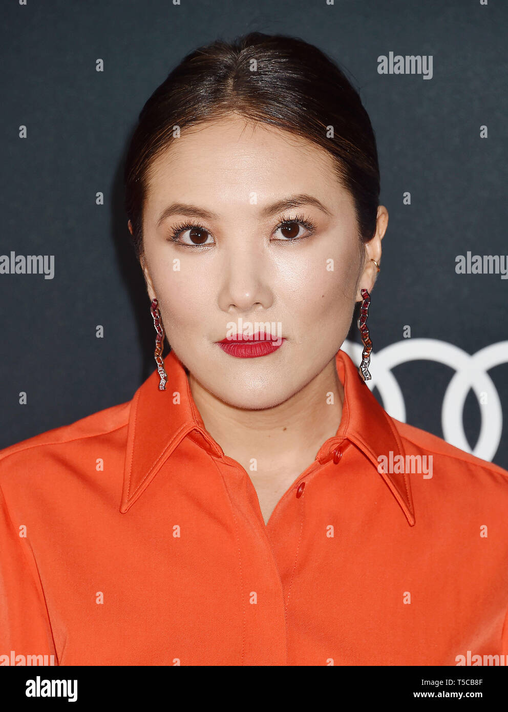 LOS ANGELES, CA - APRIL 22: Ally Maki arrives at the world premiere Of ...