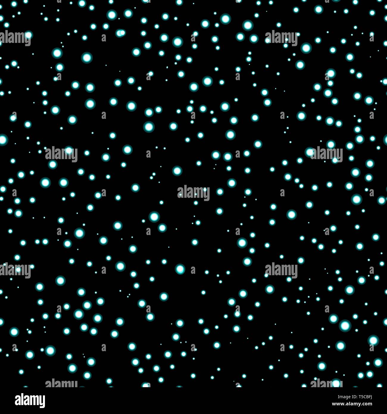 Astronnomic Art Space Seamless Pattern. Endless repeatable night sky background Stock Vector