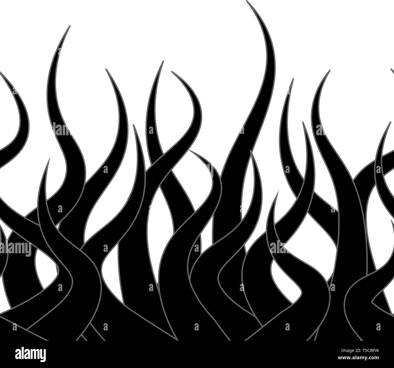 Tentacles octopus Black and White Stock Photos &amp; Images - Alamy