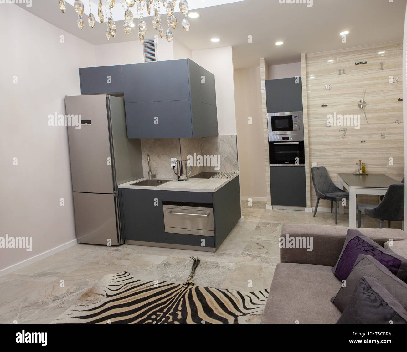 Picture of interior, apartment renovation, construction, renovation Stock Photo ...