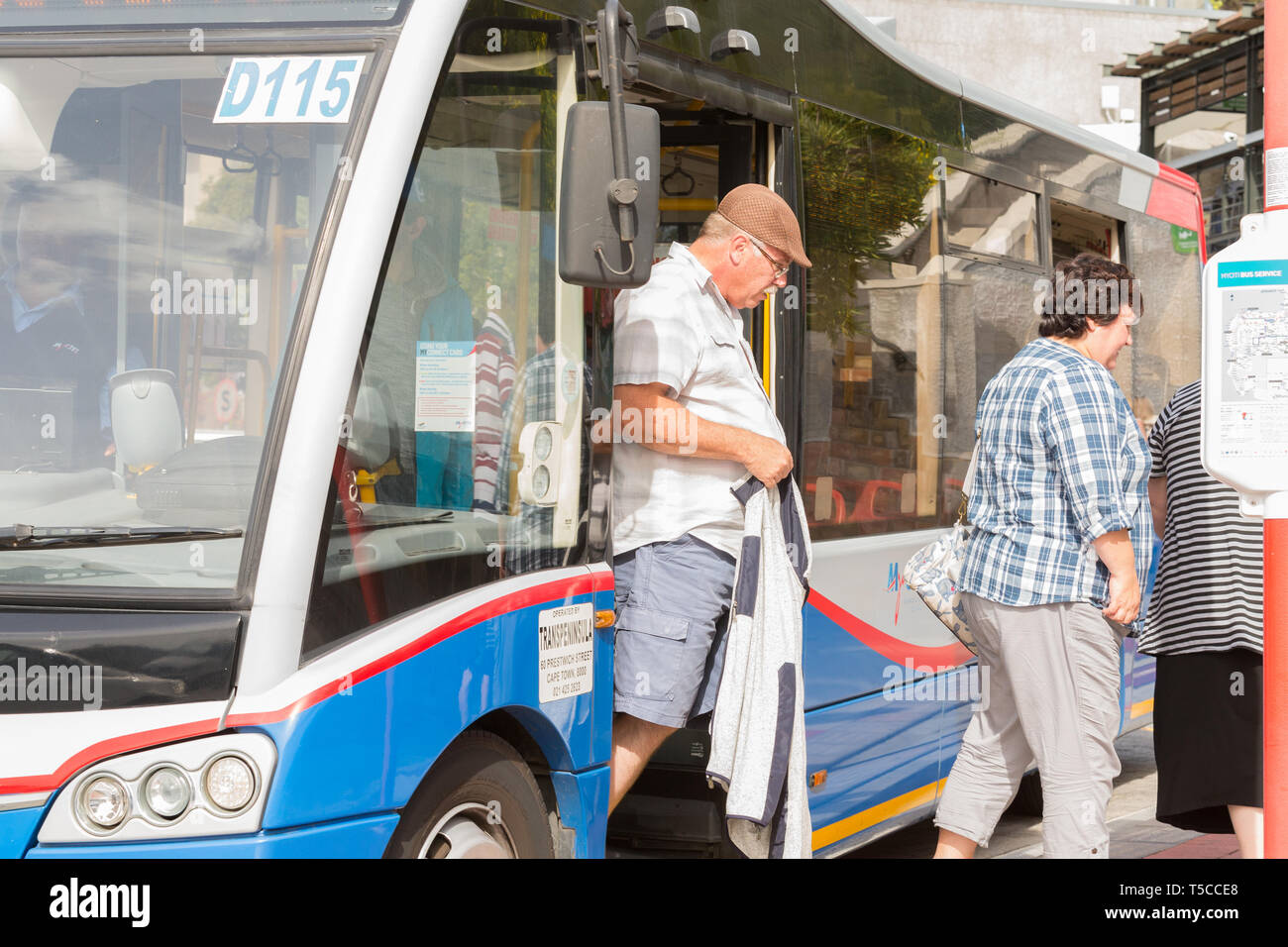 Getting off bus hires stock photography and images Alamy