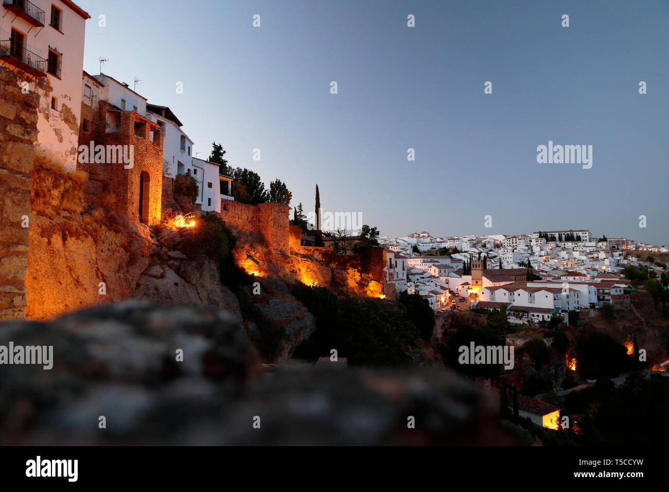 City of Ronda (Malaga) Spain Stock Photo