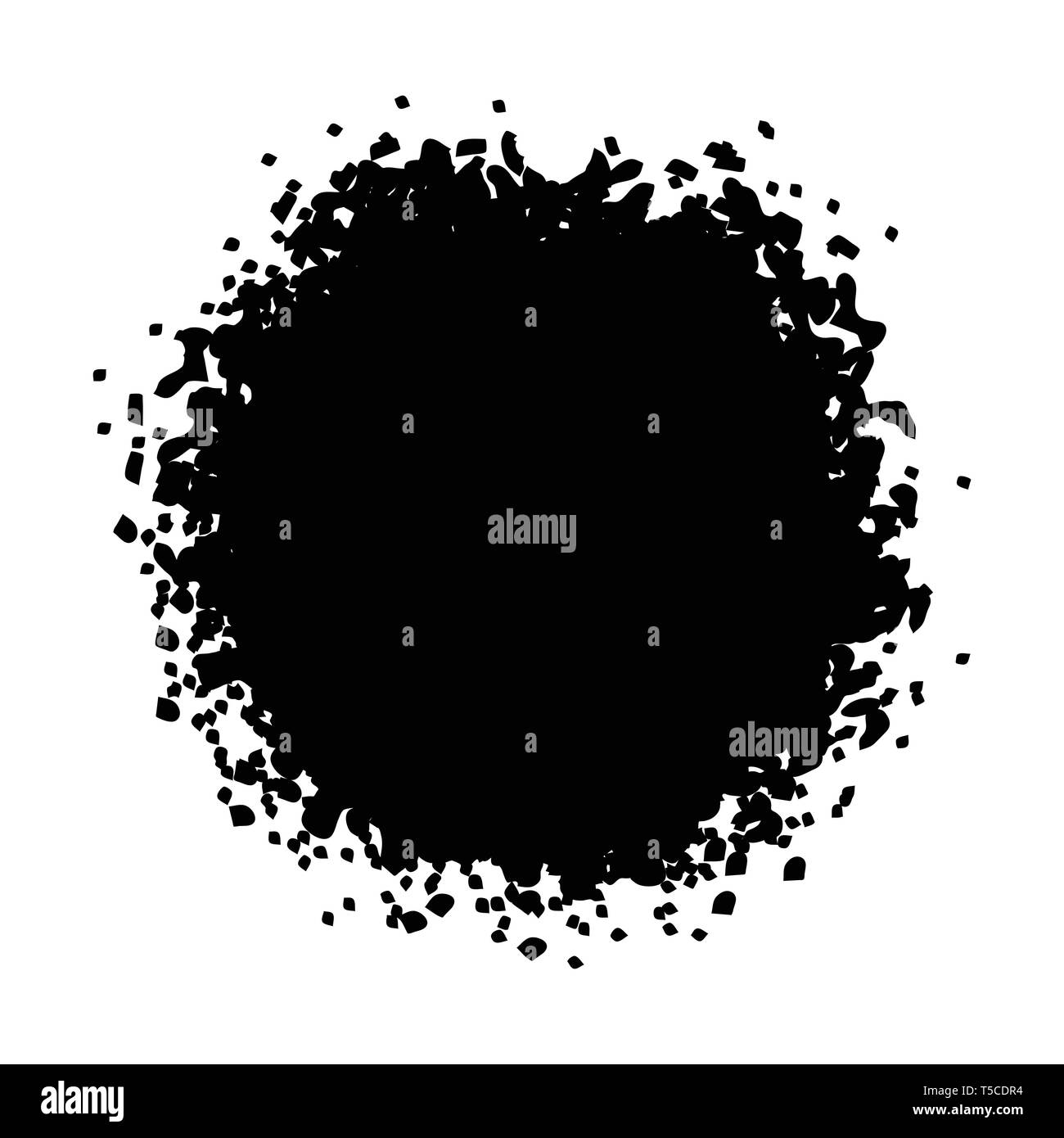 Grunge Isolated Spot Stock Vector Image & Art - Alamy