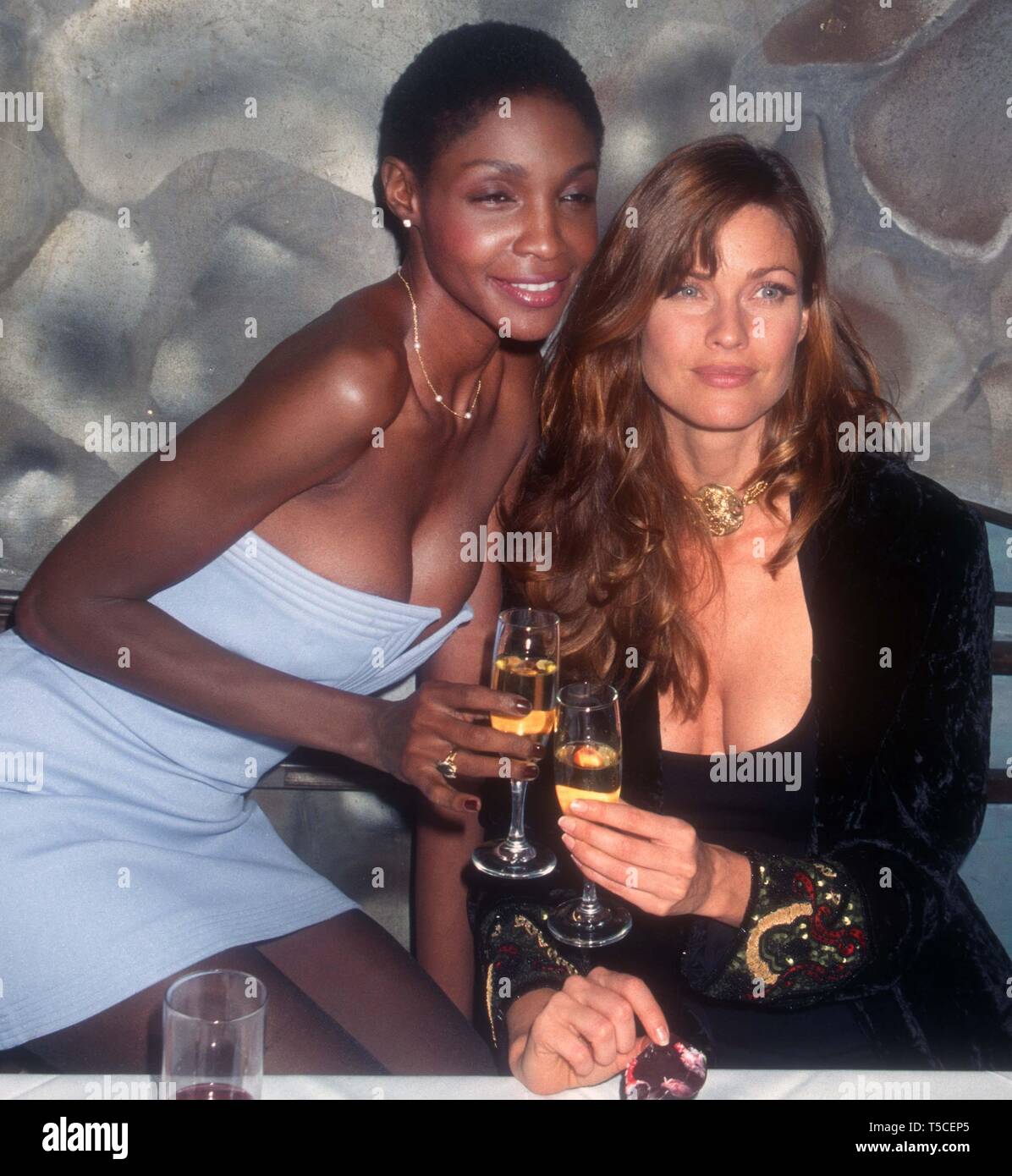 Roshumba Carol Alt 1996 Photo By John Barrett/PHOTOlink Stock Photo