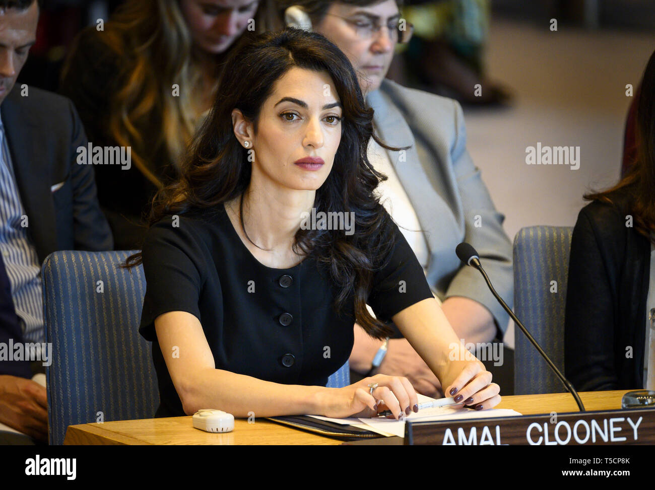 New York NY USA 23rd Apr 2019 International Human Rights Lawyer new-york-ny-usa-23rd-apr-2019-international-human-rights-lawyer