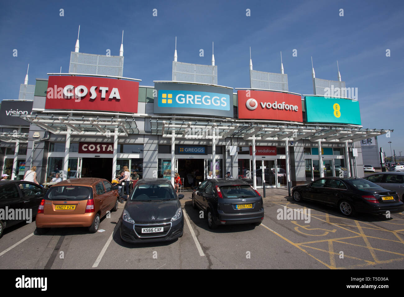 Parkgate Shopping, Rotherham Stock Photo - Alamy