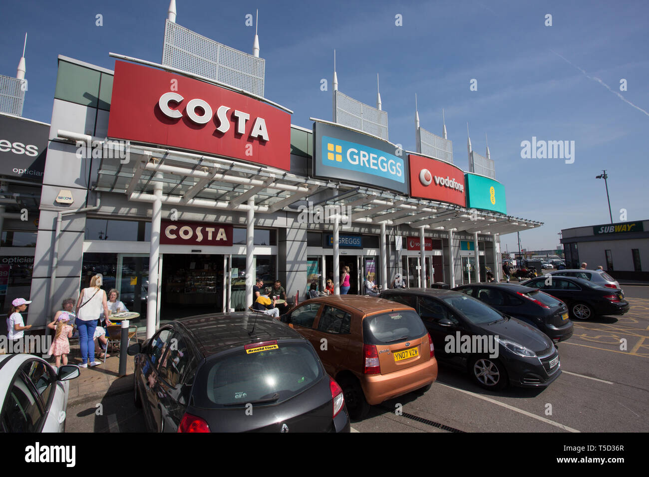 Parkgate Shopping, Rotherham Stock Photo - Alamy
