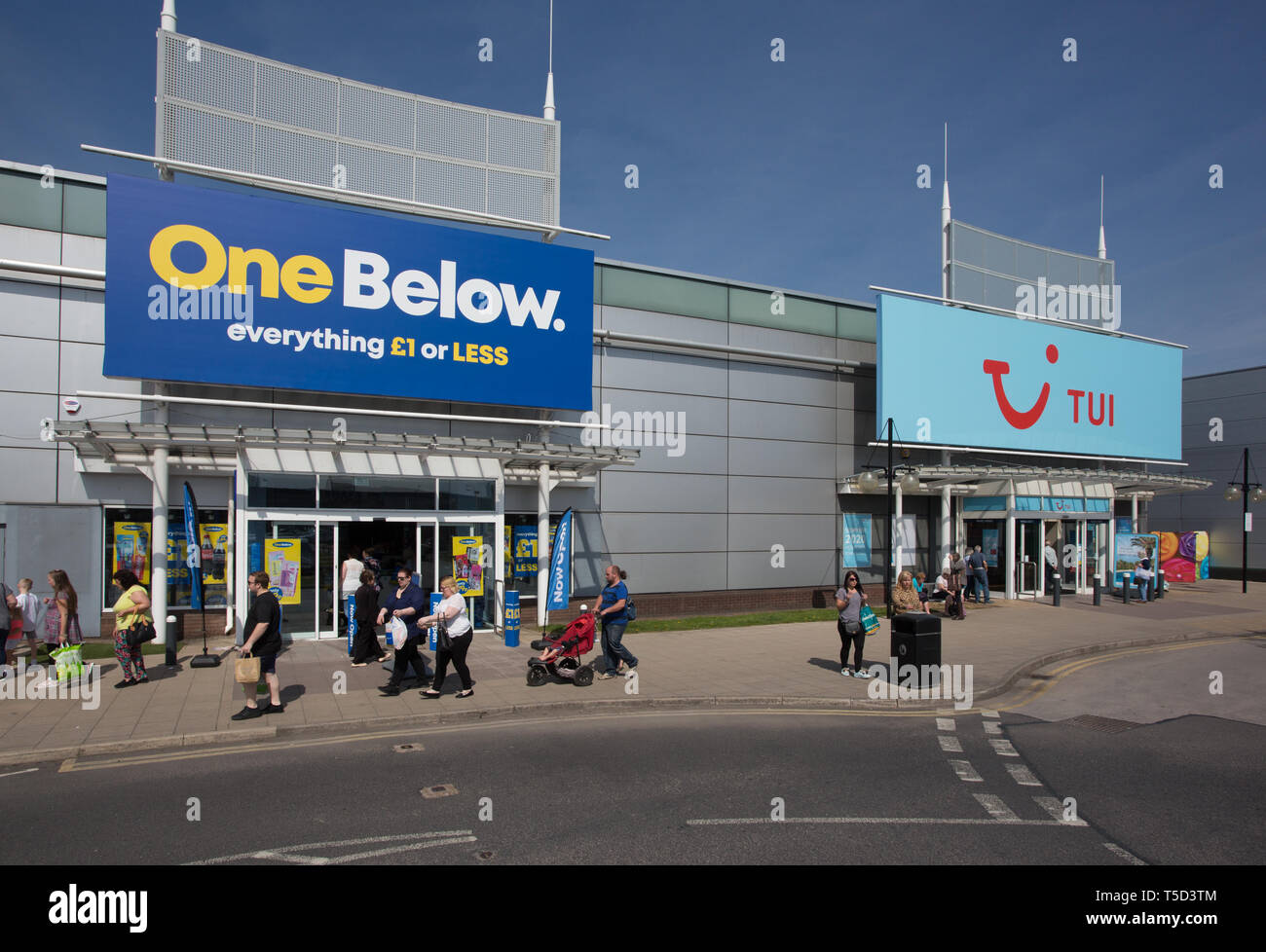 Parkgate Shopping, Rotherham Stock Photo Alamy