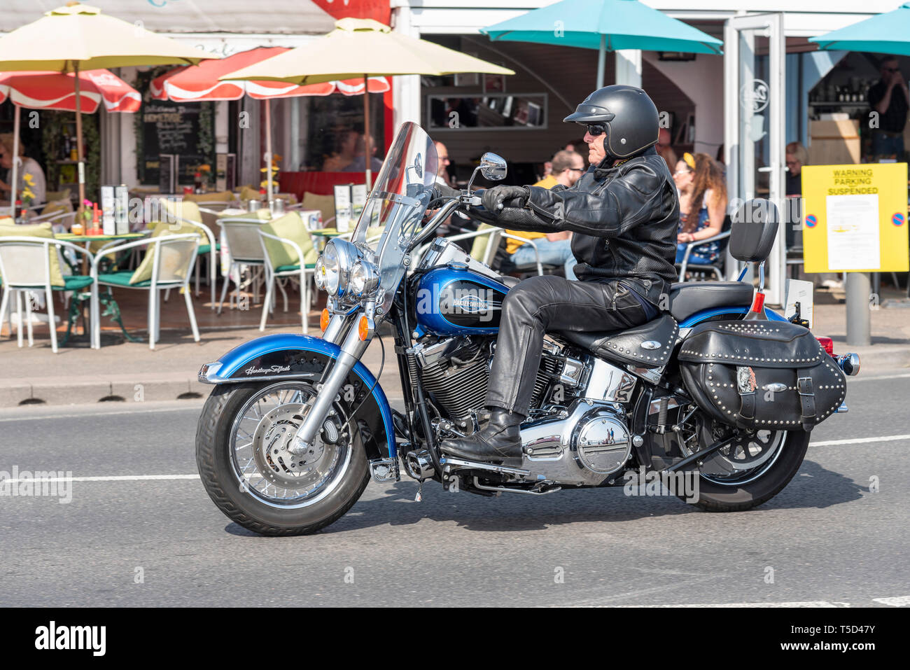 Harley Davidson Heritage Softail High Resolution Stock Photography And Images Alamy