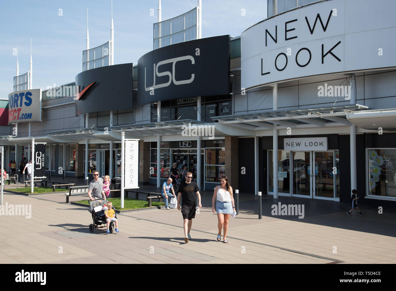 Parkgate Shopping, Rotherham Stock Photo - Alamy