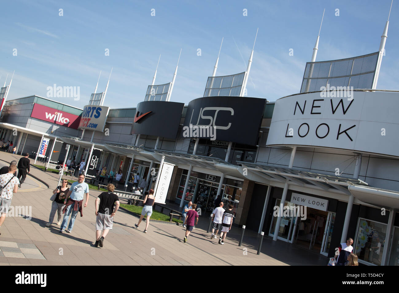 Rotherham parkgate shopping hi-res stock photography and images - Alamy