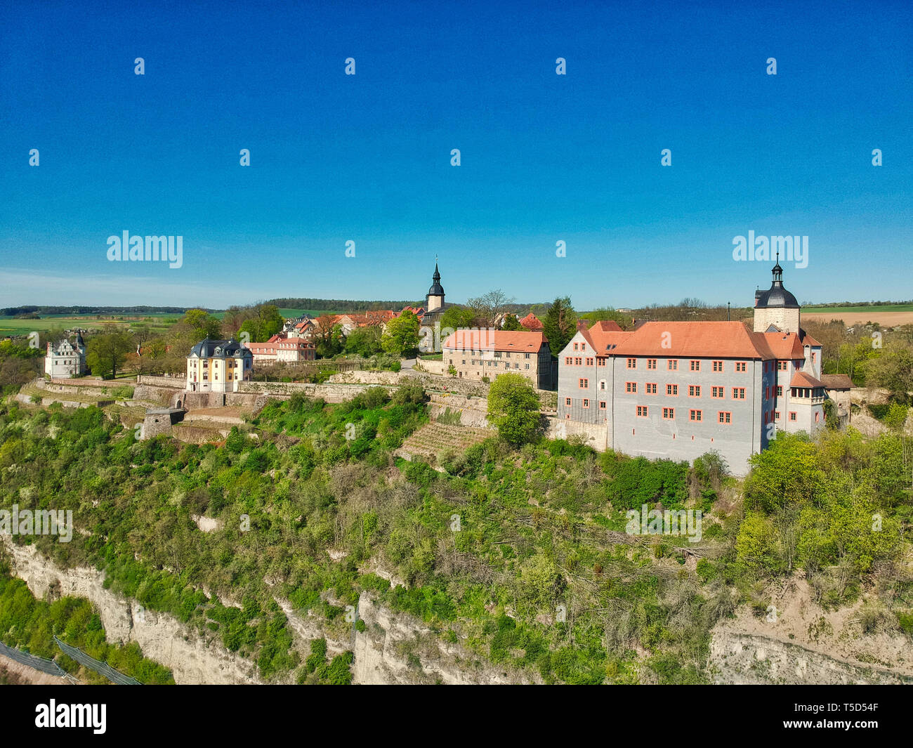 Dornburger Schlösser / Dornburg Castle Stock Photo