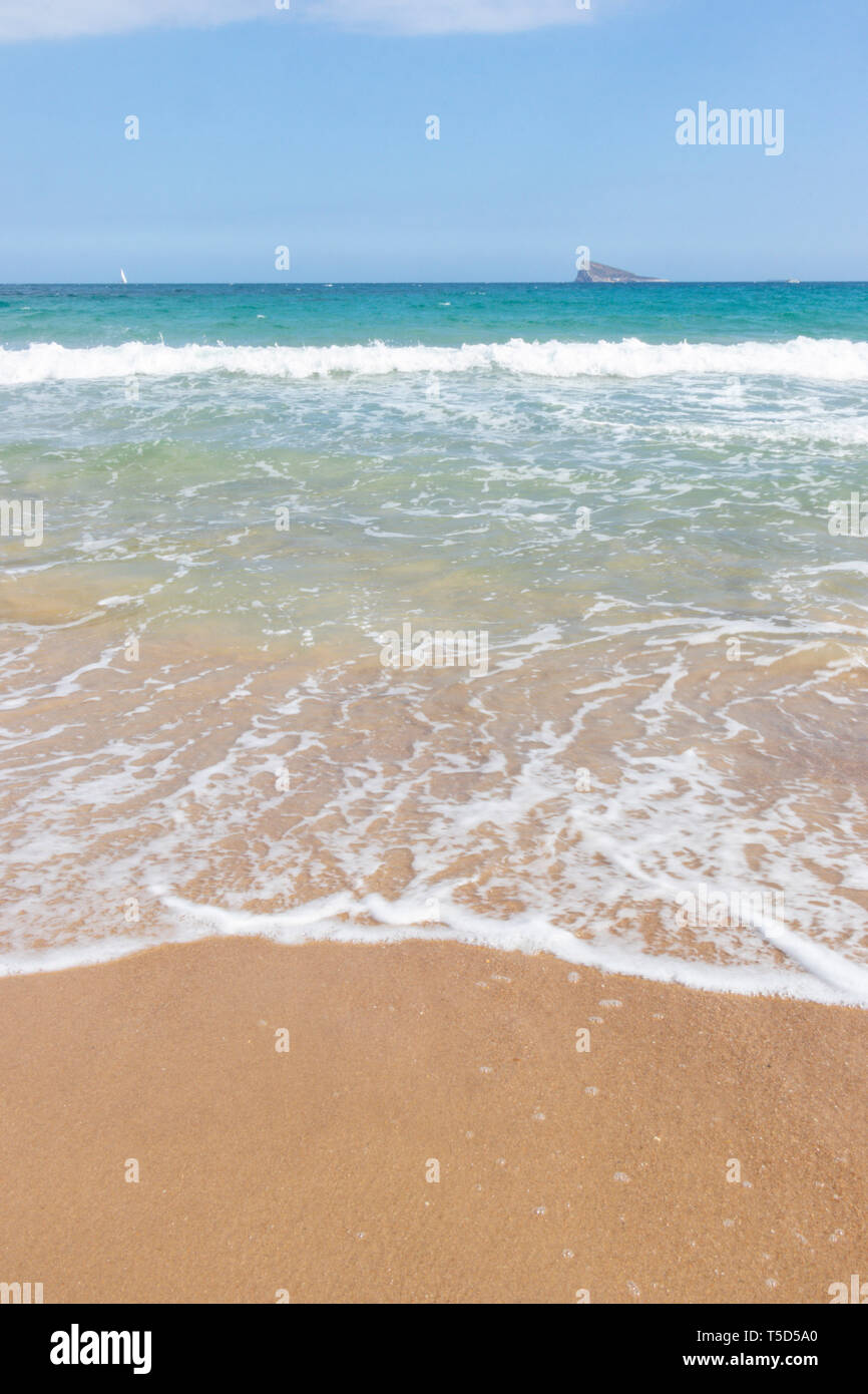 Empty beach sea sand hi-res stock photography and images - Alamy