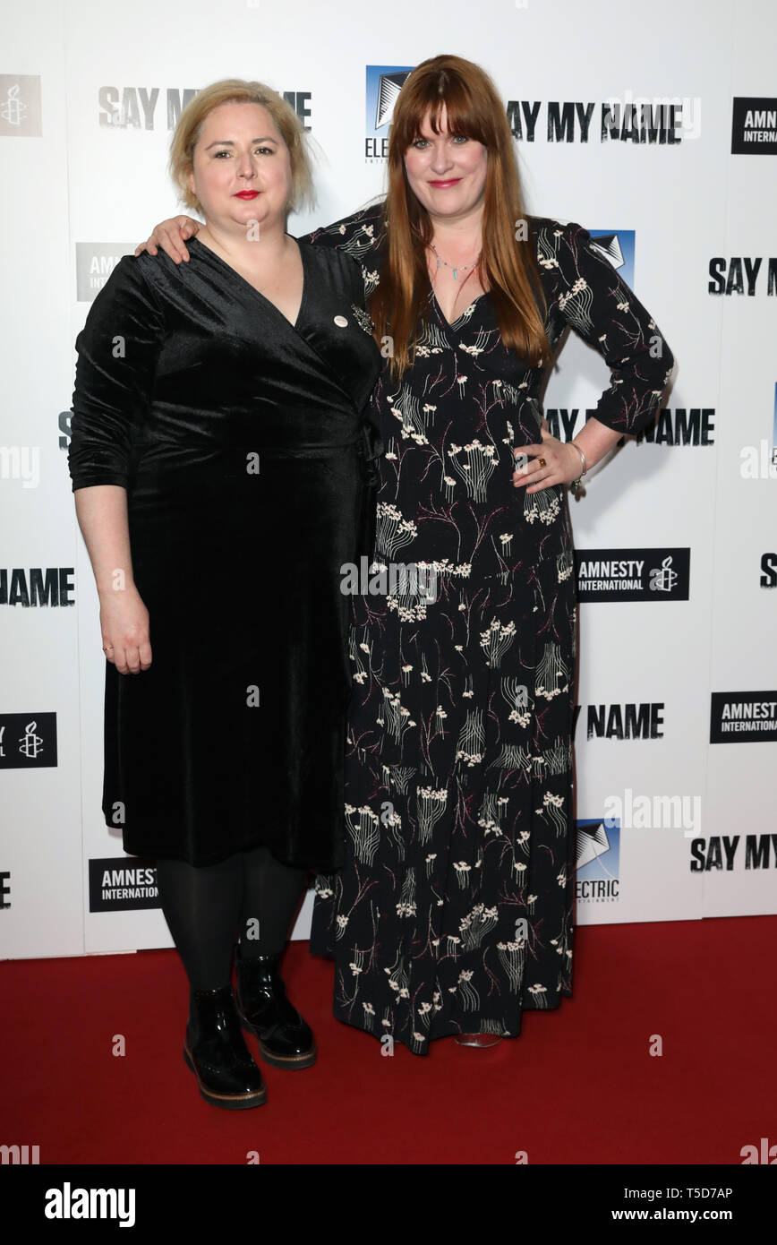 Siobhan McSweeney (left) and Jessica Regan attend the gala screening