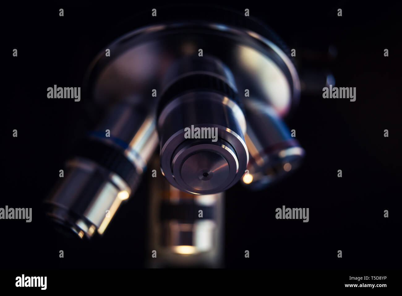 Optical microscope science and laboratory equipment Stock Photo Alamy