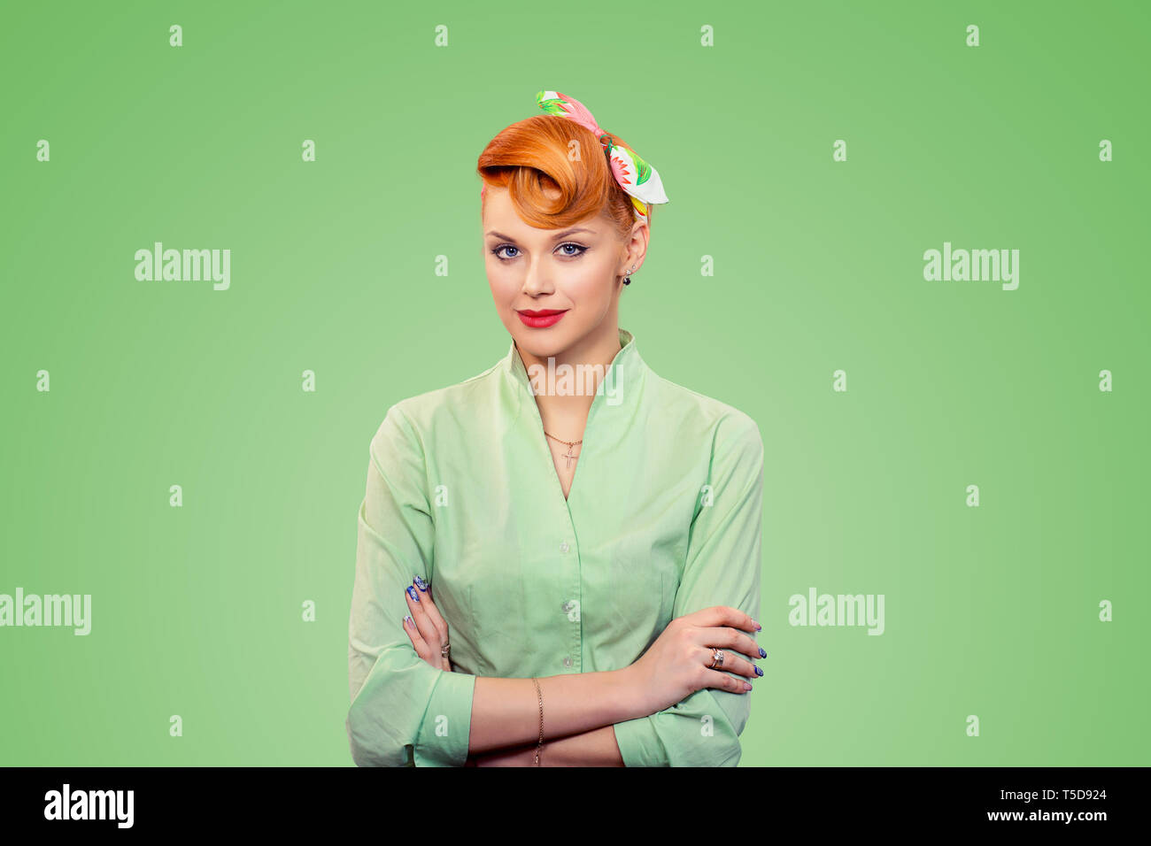 Victory Roll Hair Stock Photos Victory Roll Hair Stock Images