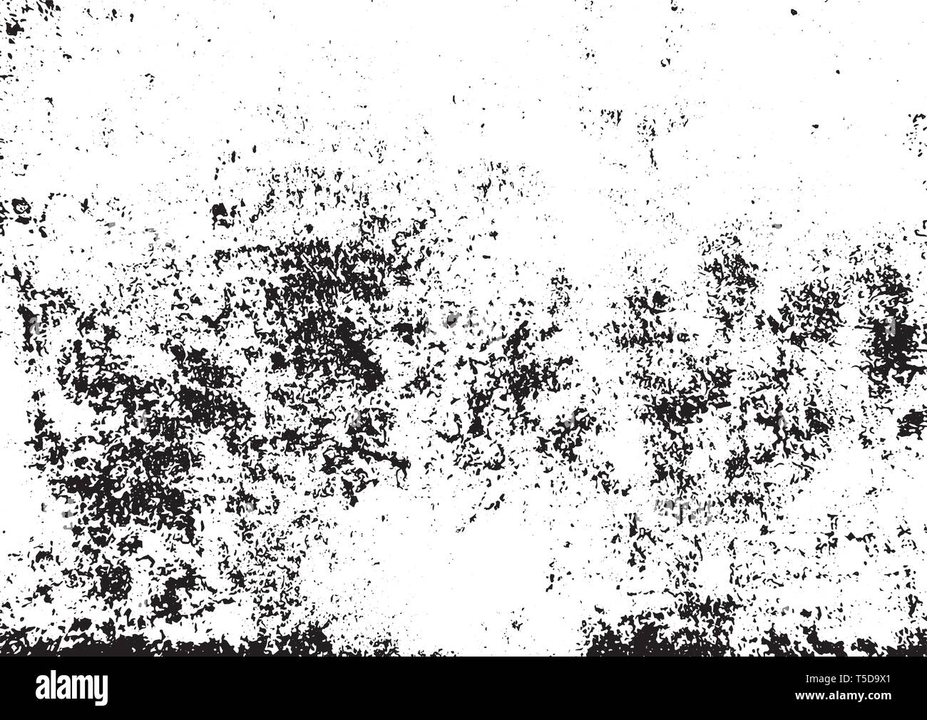 Black and white grunge urban texture vector with copy space. Abstract ...