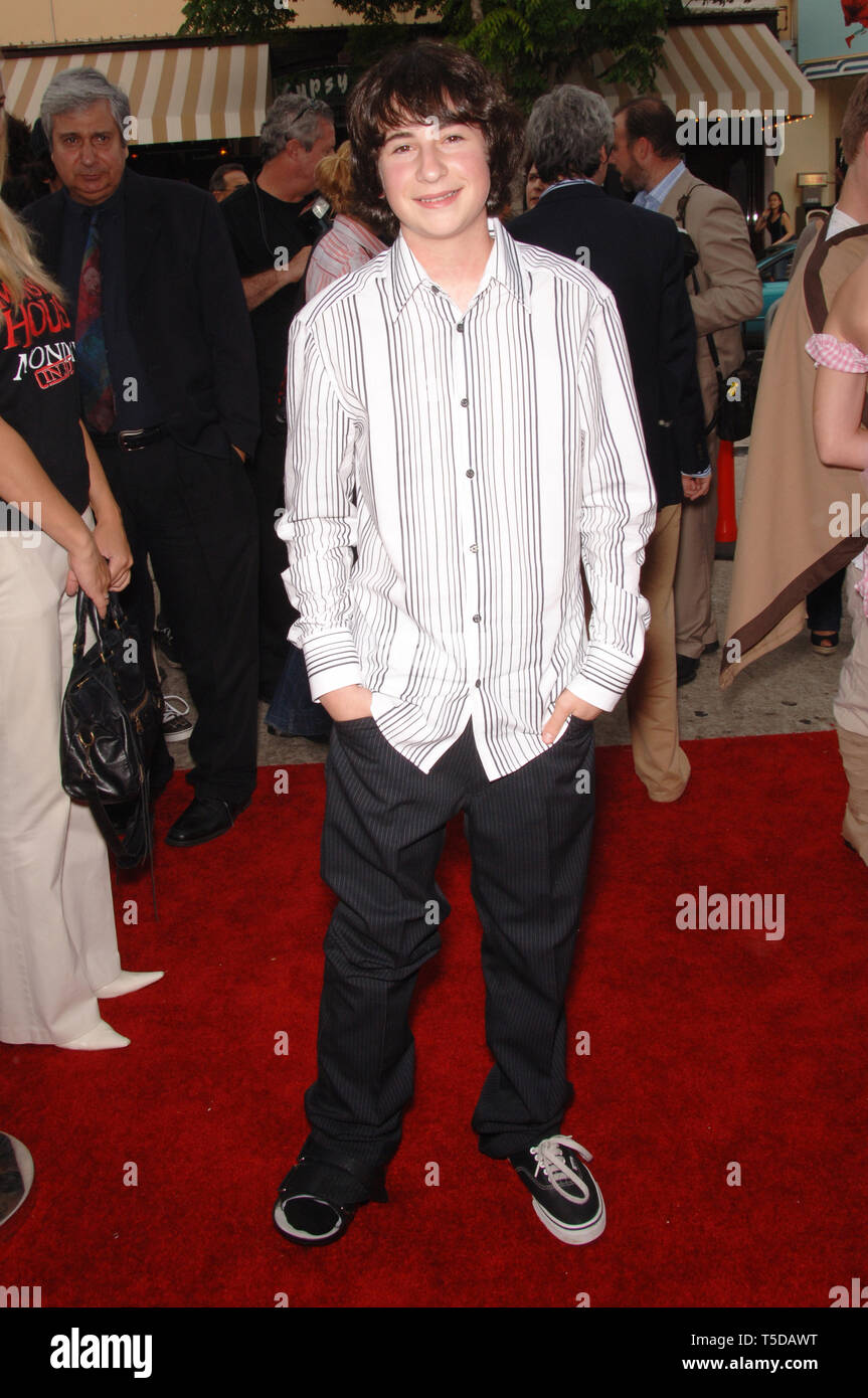LOS ANGELES, CA. July 17, 2006: Actor SAM LERNER at the Los Angeles premiere of his new movie 'Monster House'. © 2006 Paul Smith / Featureflash Stock Photo