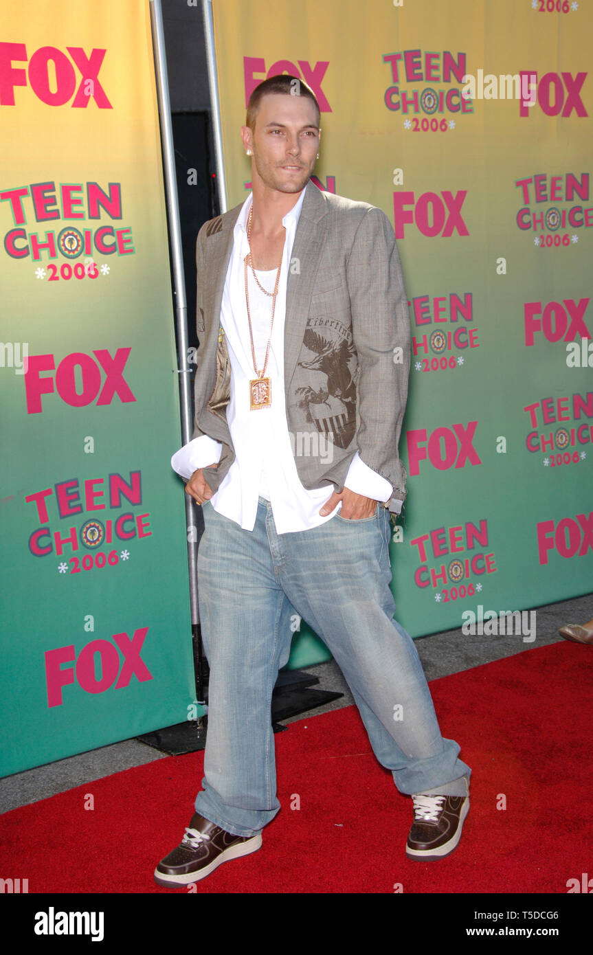 Los Angeles Ca August 20 2006 Singer Kevin Federline Britney Spears Husband At The 2006 Teen Choice Awards At Universal City Hollywood C 2006 Paul Smith Featureflash Stock Photo Alamy