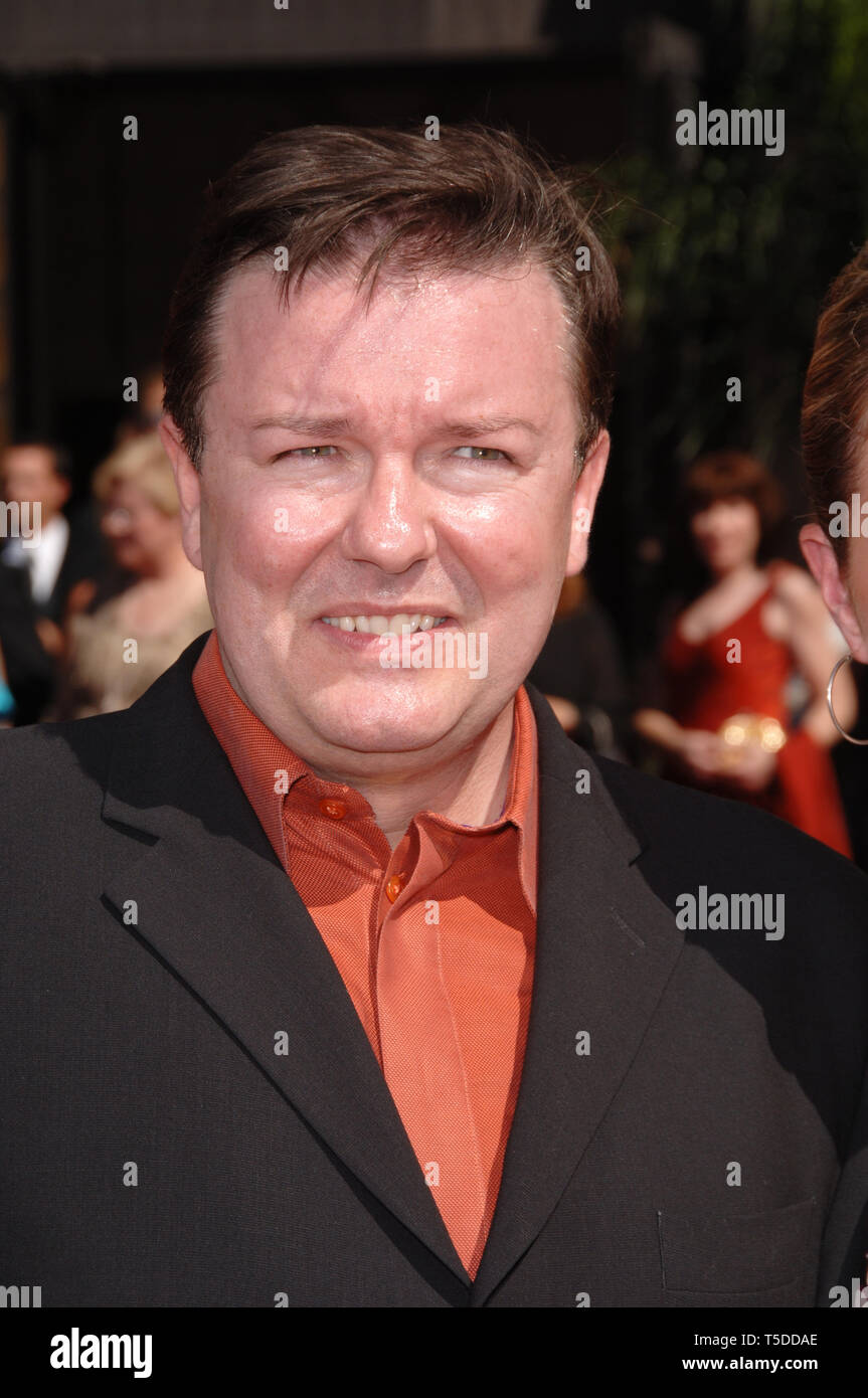 LOS ANGELES, CA. August 27, 2006: Actor RICKY GERVAIS at the 2006