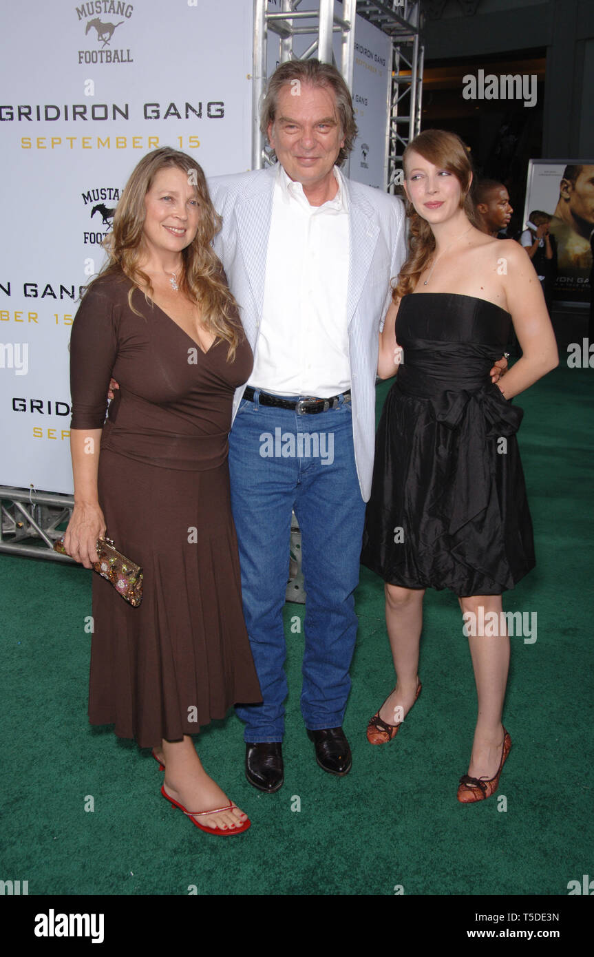LOS ANGELES, CA. September 05, 2006 Actor LEON RIPPY & wife & daughter
