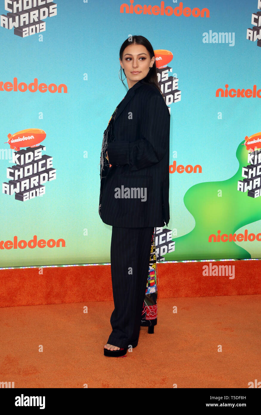 Nickelodeon's 2019 Kids' Choice Awards Featuring: Brianna Mazzola Where