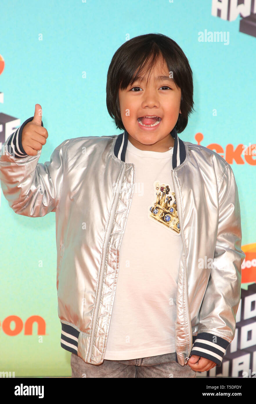 Nickelodeon s 2019 Kids Choice Awards Featuring Ryan ToysReview Where Los Angeles California United States When 23 Mar 2019 Credit FayesVision WENN Stock Photo Alamy