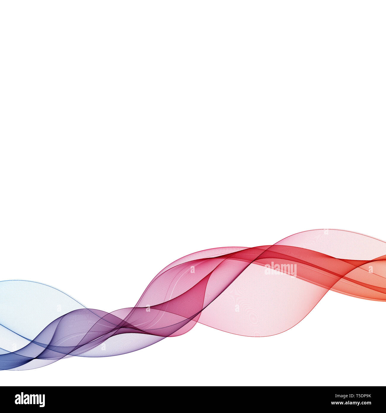 Abstract vector blue wave vector background. eps 10 Stock Photo - Alamy