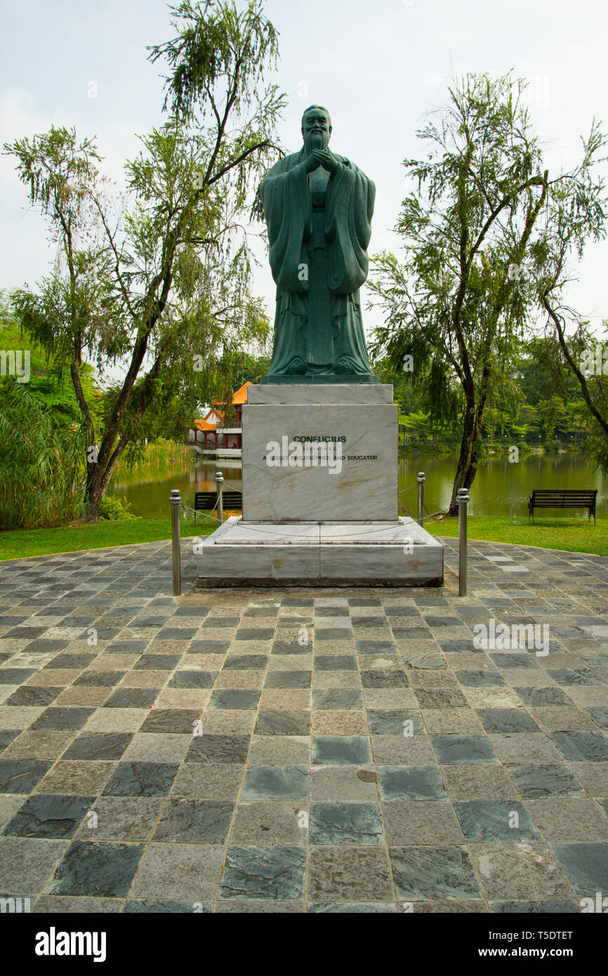 Statue of Confucius Stock Photo