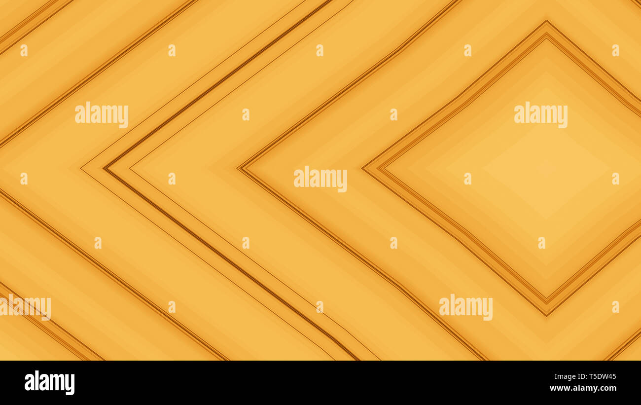 Abstract geometric shapes and lines on yellow background. Rhombus or ...