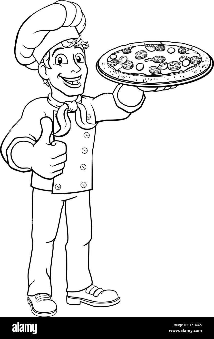 41+ Cartoon Pizza Chef Clipart Photos