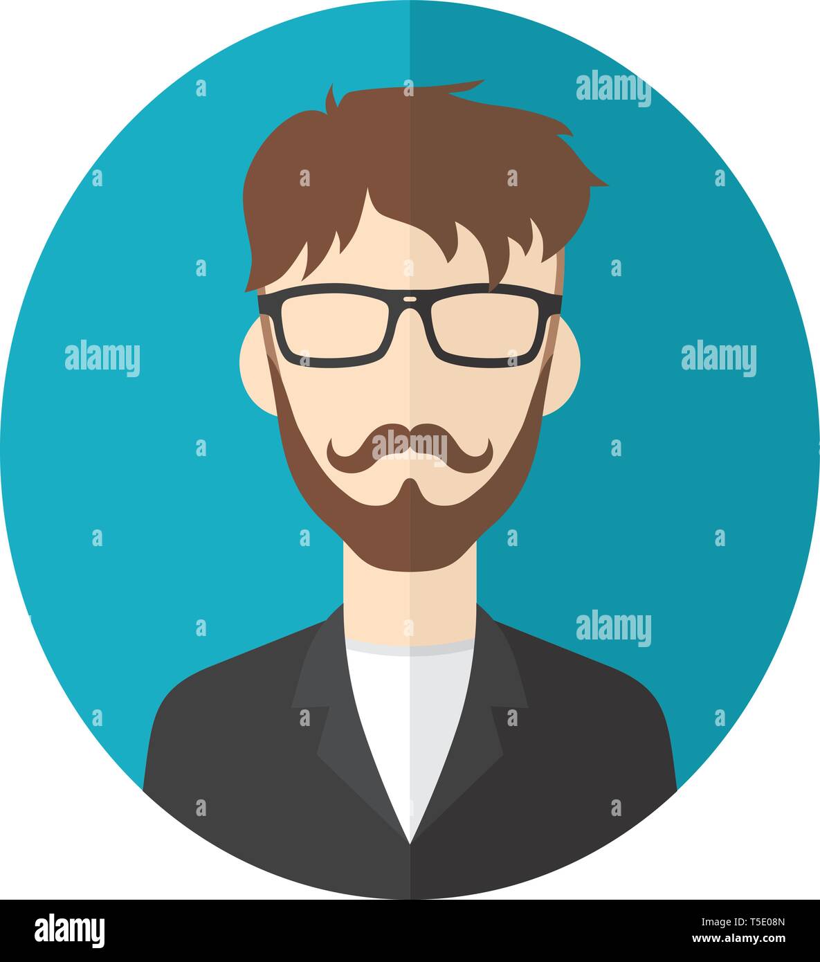 Male avatar profile picture icon hi-res stock photography and images ...