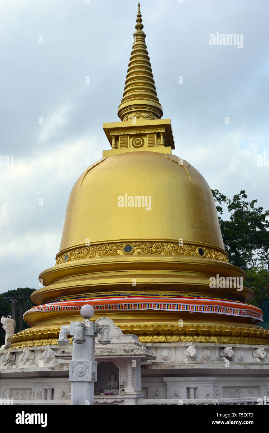 Stupa, Dambulla, Srí Lanka. Stock Photo