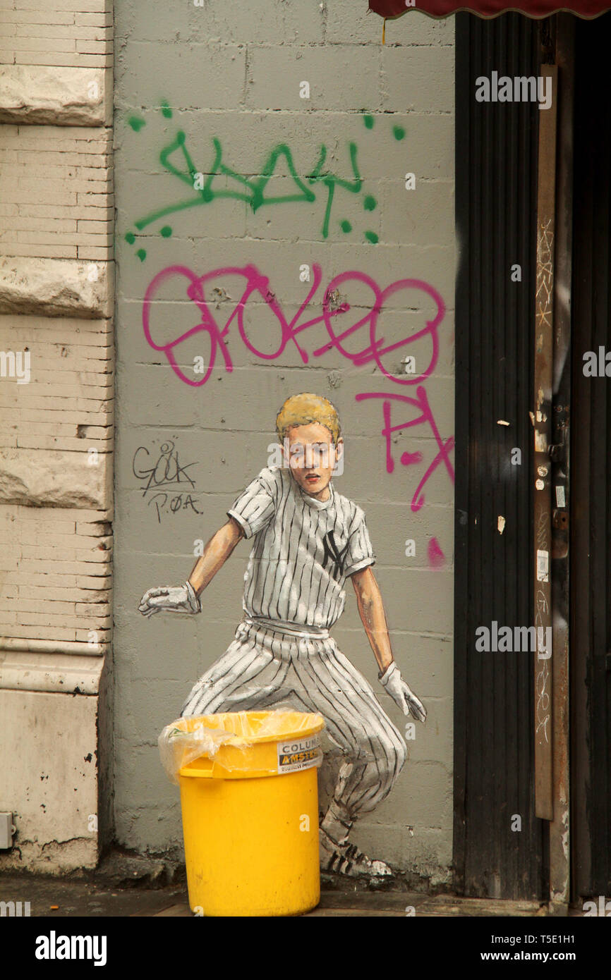 Street art in Manhattan, New York City, USA Stock Photo Alamy