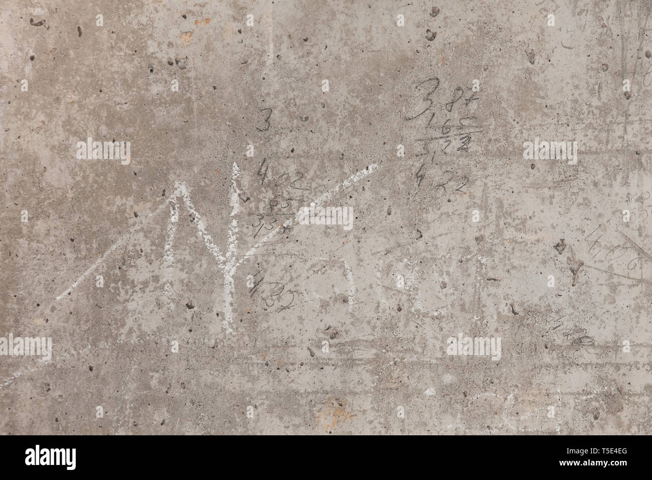 Cracked concrete vintage wall background, old wall Stock Photo