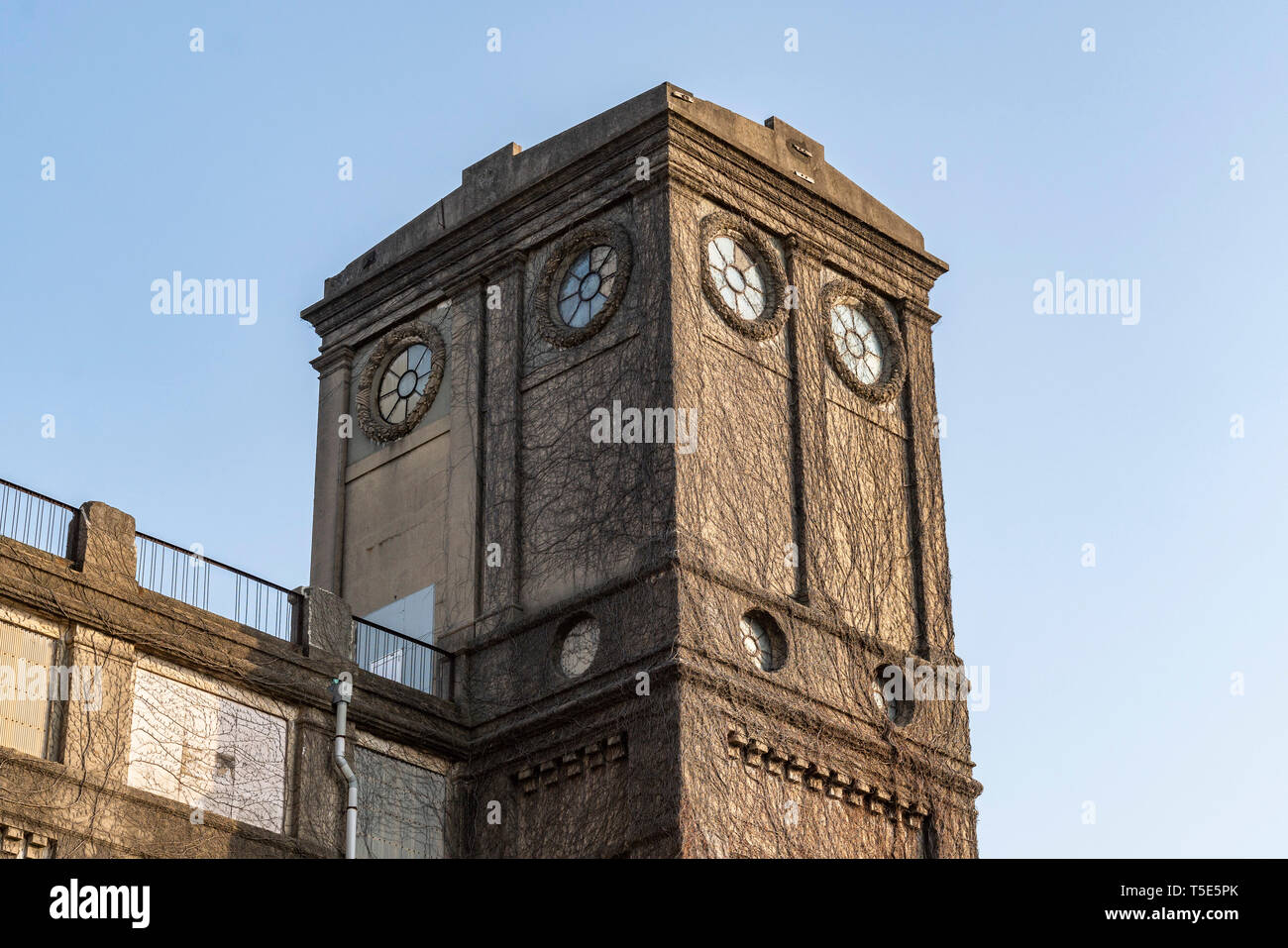 Former Horse watching building, Negishi Forest Park, Naka-Ku, Yokohama City, Kanagawa Prefecture, Japan Stock Photo