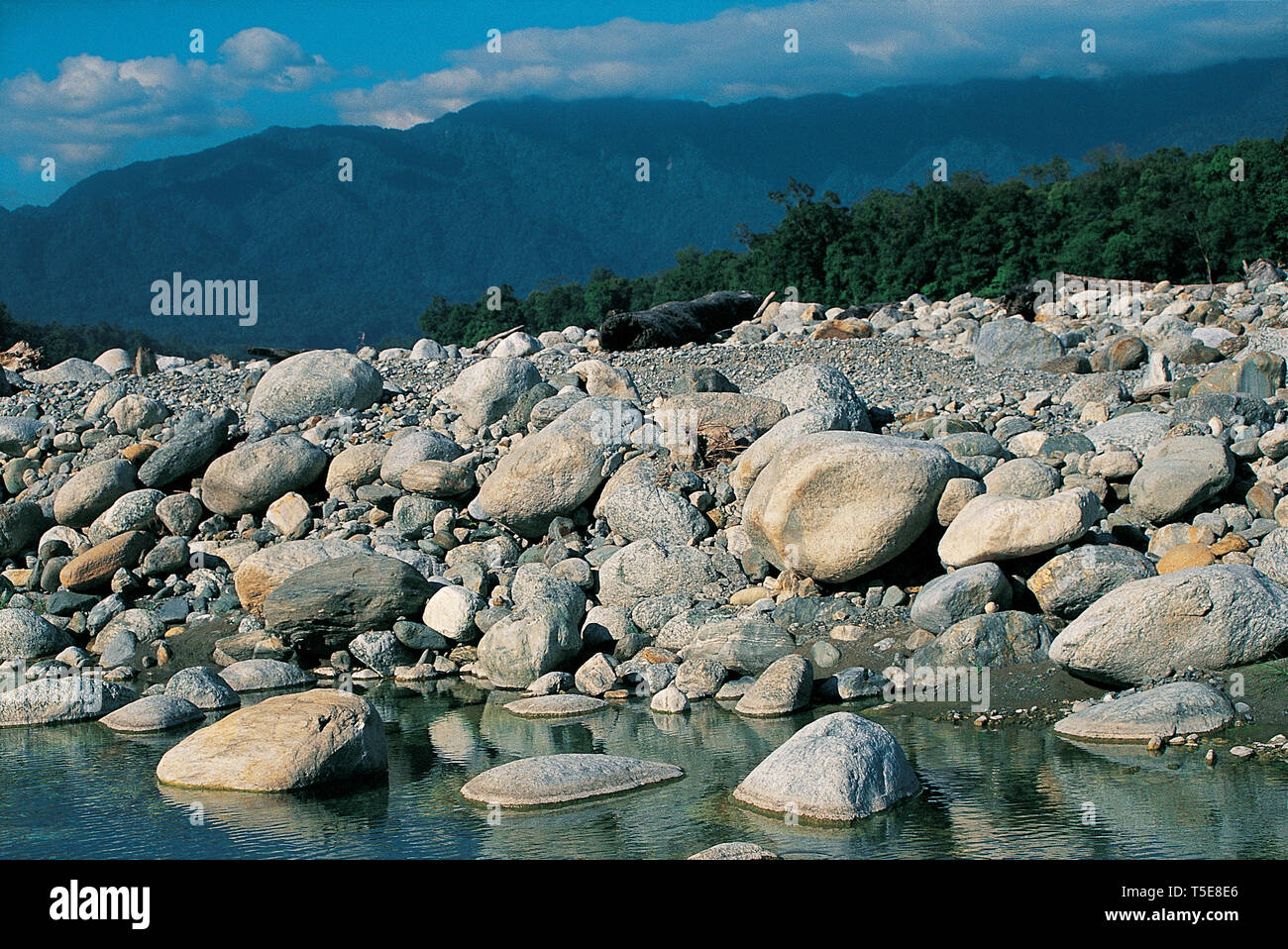 Rocks in river, Ladakh, Kashmir, India, Asia Stock Photo - Alamy