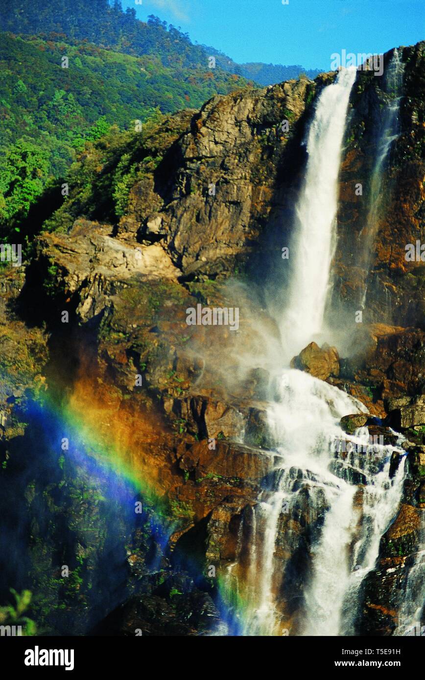 Waterfall, feel the breeze of Nature. Sukhanala, Arunachal Pradesh