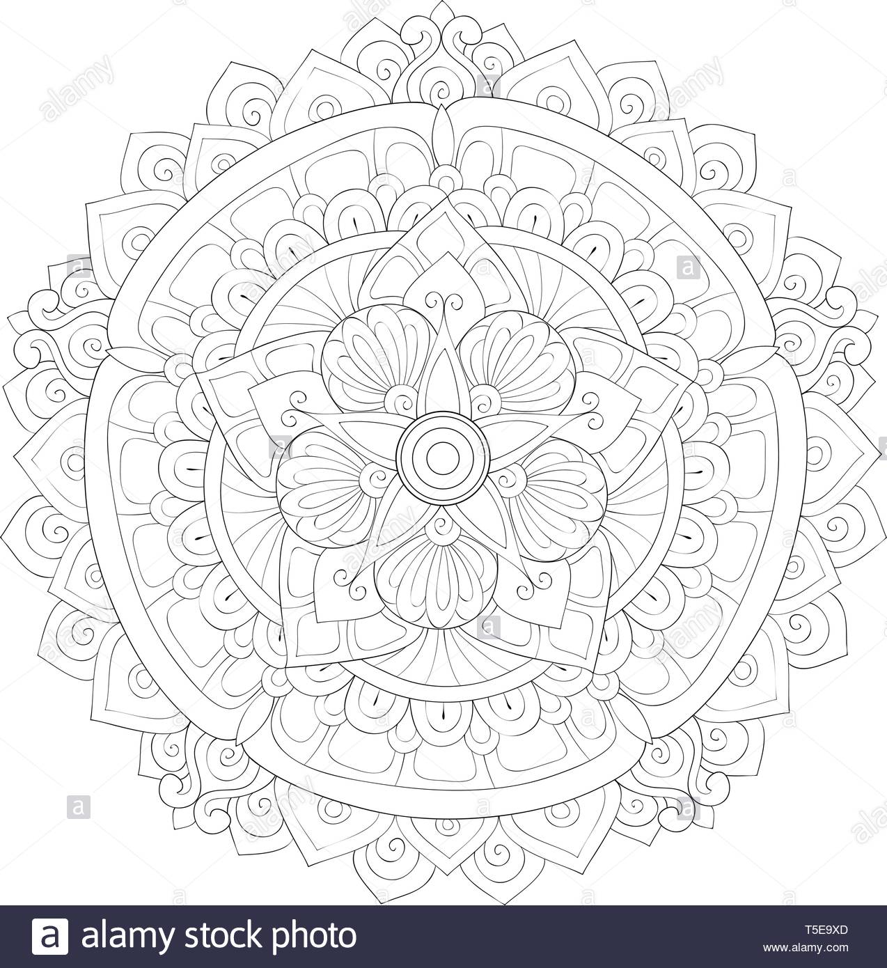42+ Mandala Cute Coloring Book HD