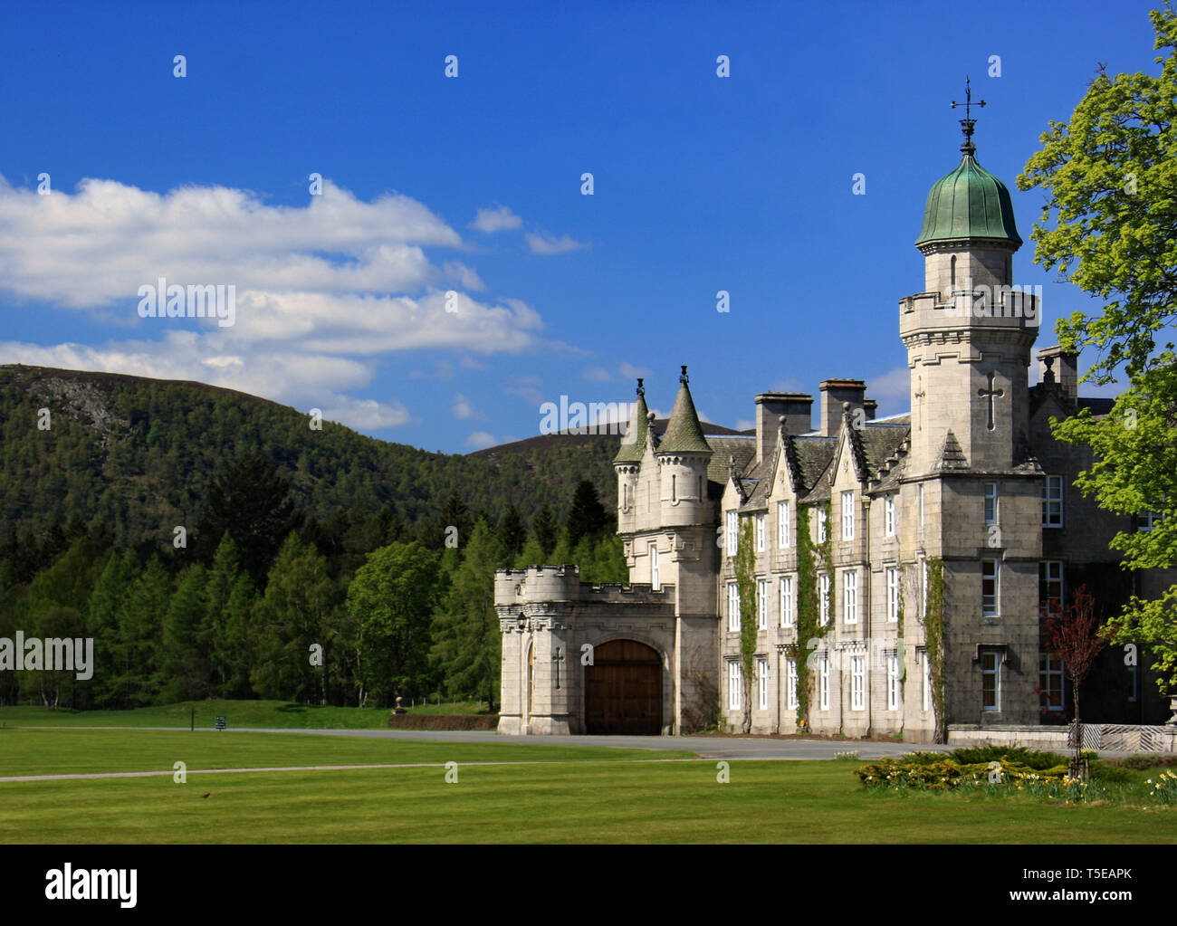 Balmoral Castle Scotland Stock Photo
