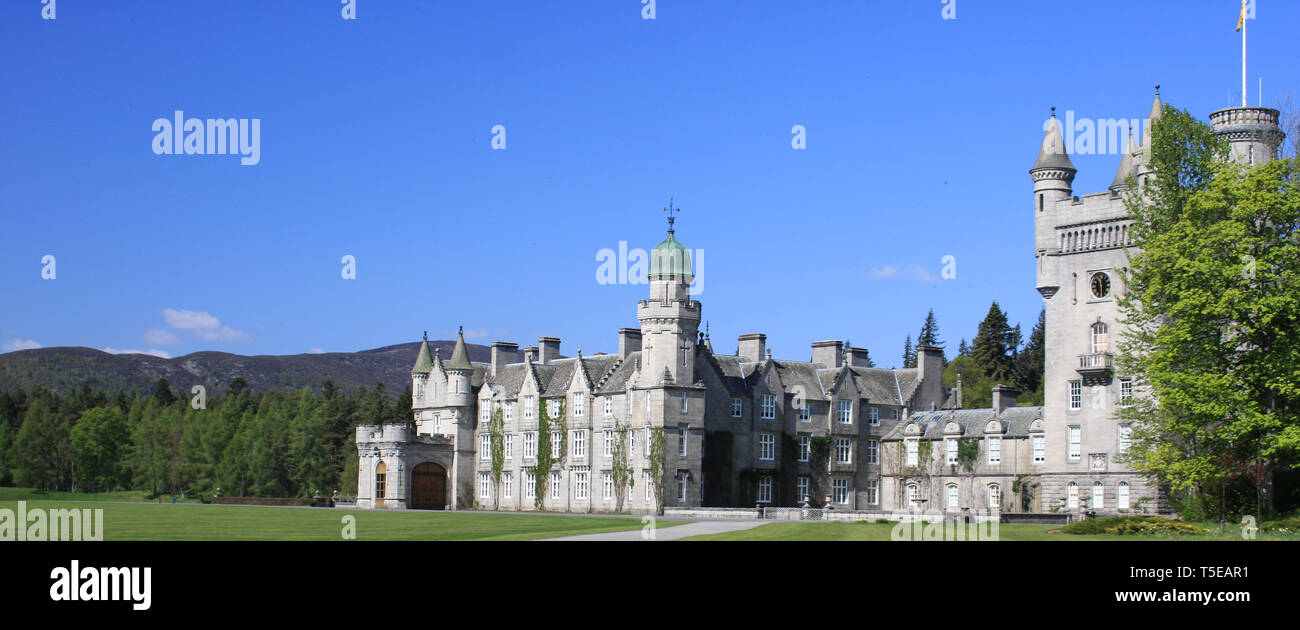 Balmoral Castle Scotland Stock Photo Alamy