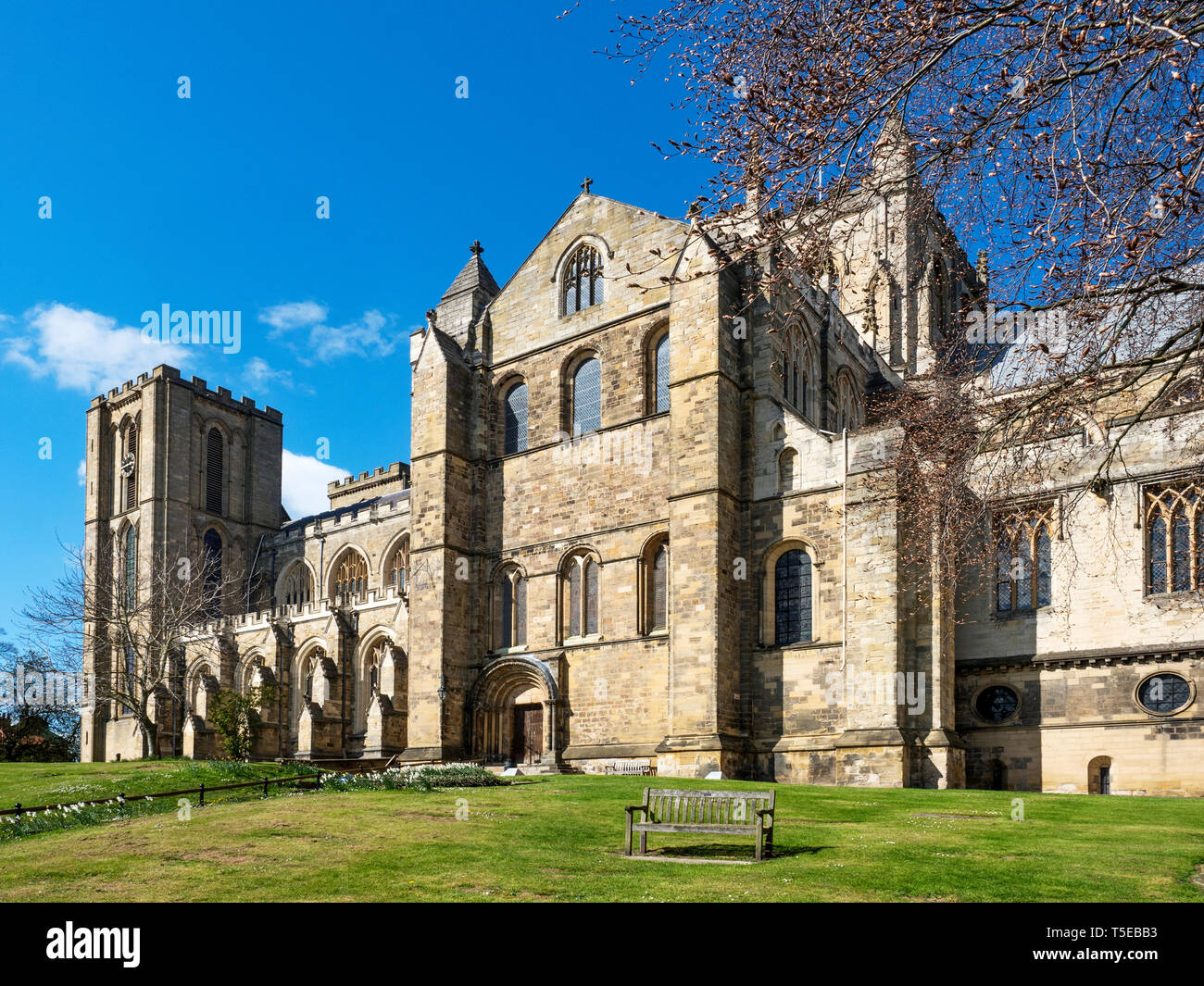 The Cathedral Church of St Peter and St Wilfrid or Ripon Cathedral in