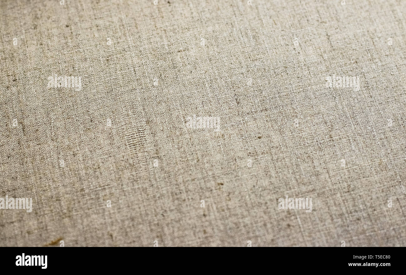 Natural realistic backdrop, material and artwork concept - Linen canvas ...