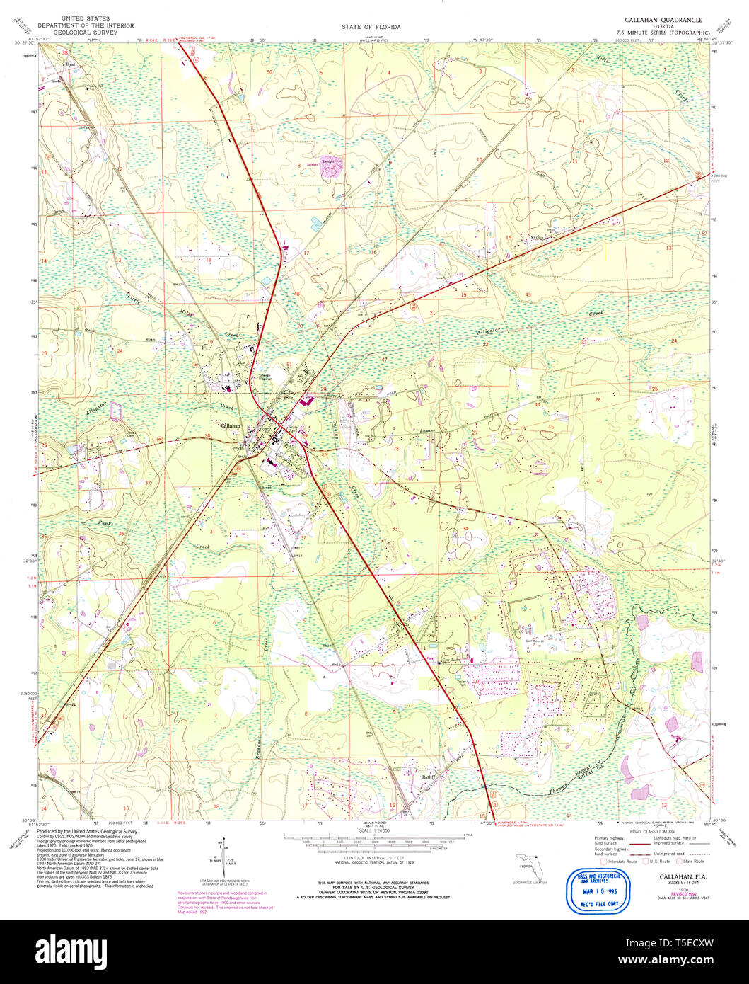Map of callahan hires stock photography and images Alamy