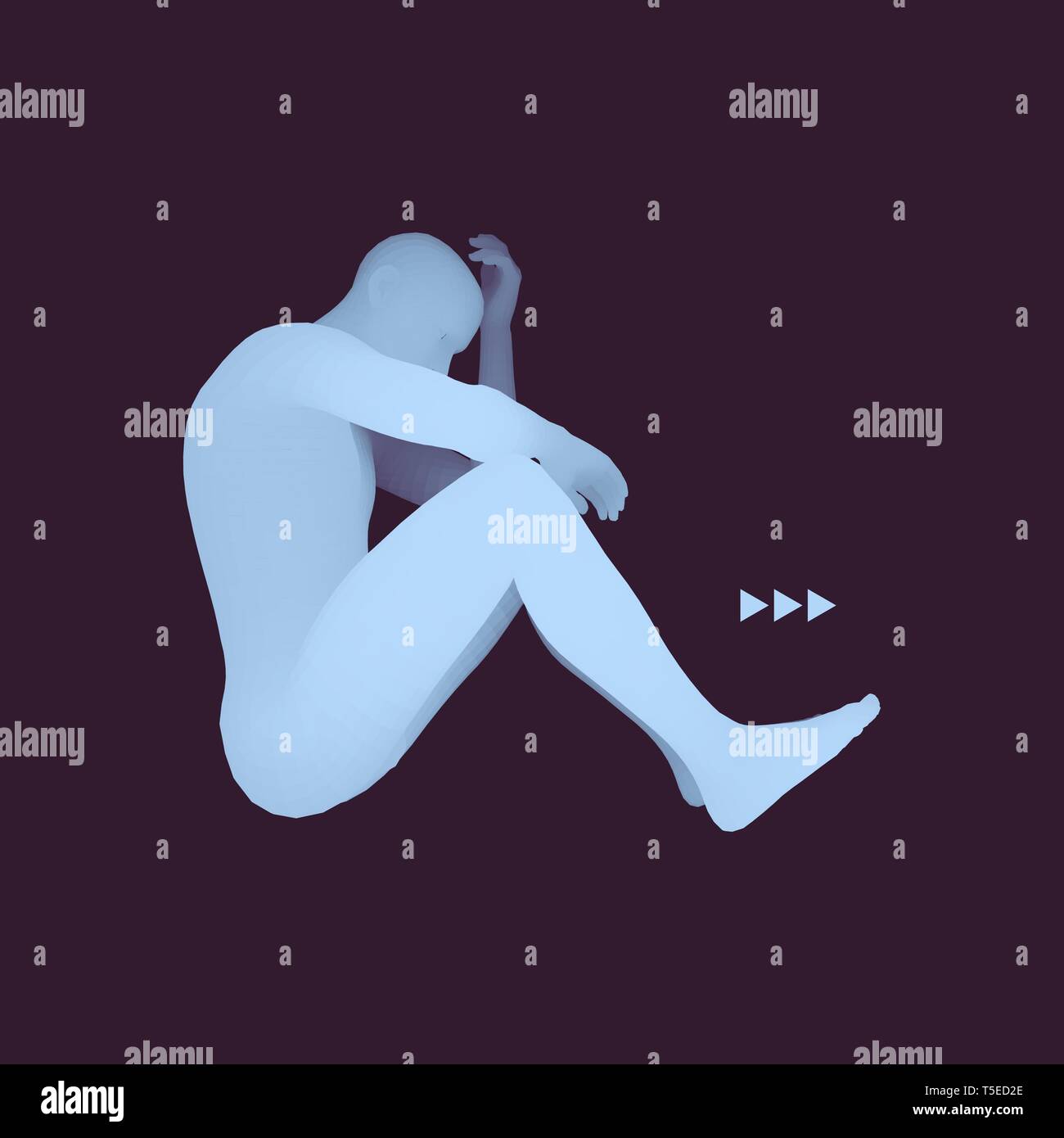 Despair stress Stock Vector Images - Alamy