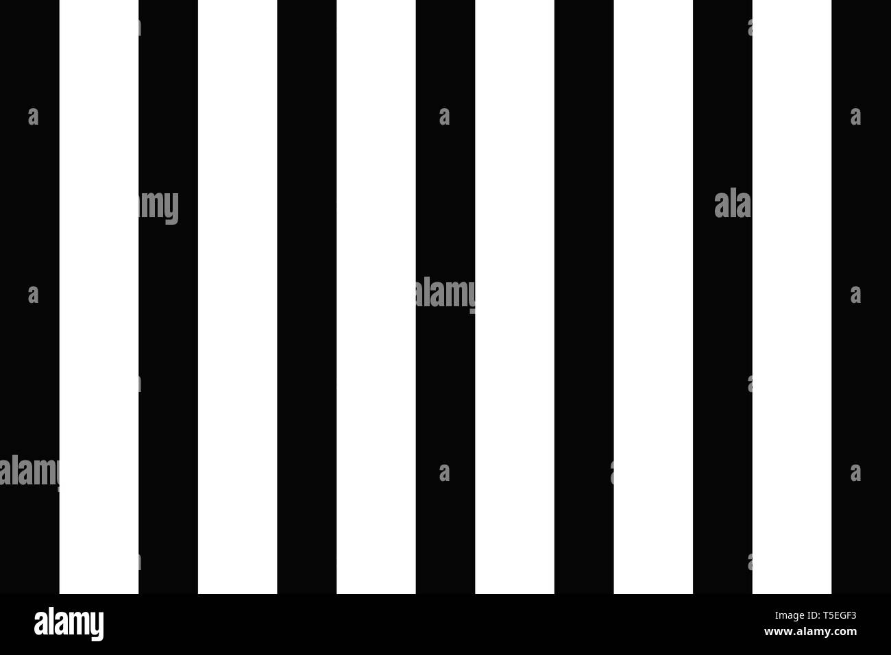 Illustration of black and white stripes, used for backgrounds. EPS10.Vector Illustration Stock