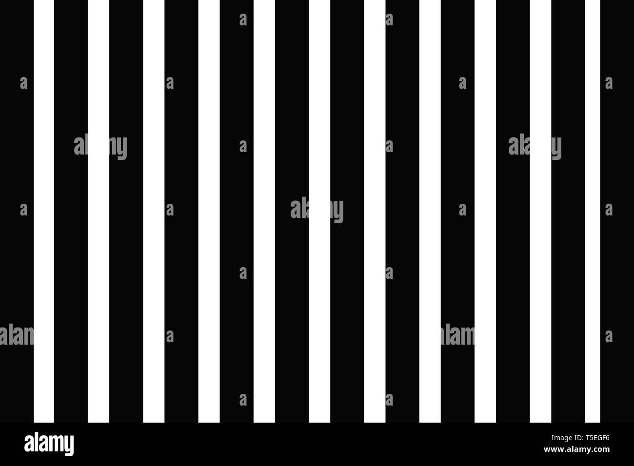 Illustration of black and white stripes, used for backgrounds. EPS10.Vector Illustration Stock