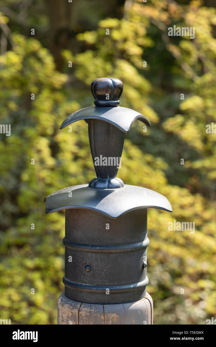 Handrail design of Teisha Bridge, Sankeien Garden, Naka-Ku, Yokohama ...
