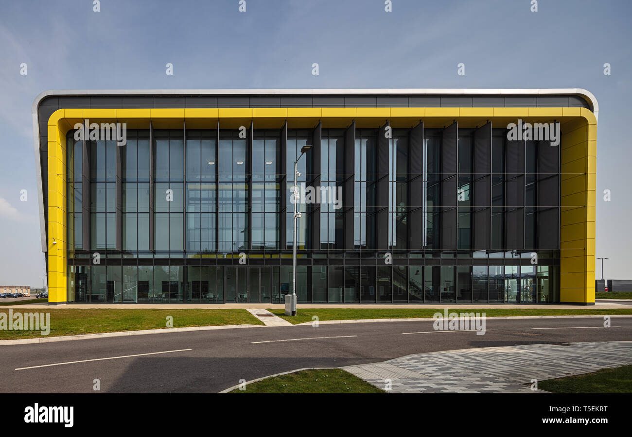 Aerospace Integration Research Centre Building at Cranfield University in Bedfordshire Stock Photo